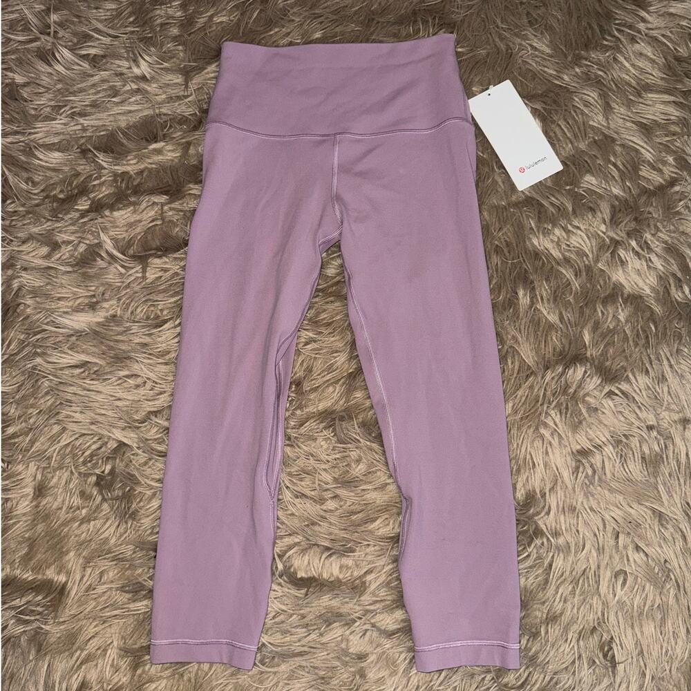 New Lululemon Align HR Crop 23" LVLX Women's size 6